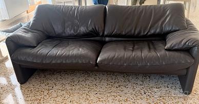 Divano Cassina in vera pelle