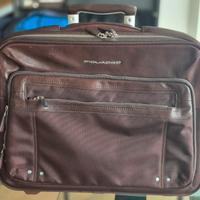 trolley da lavoro della Piquadro in pelle