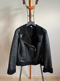 Giacca effetto scamosciato