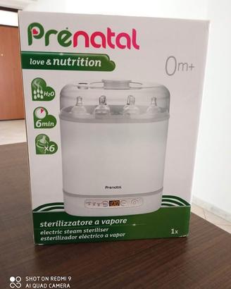 Sterilizzatore a vapore per biberon Prenatal