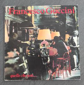 LP VINILE ORIGINALE FRANCESCO GUCCINI