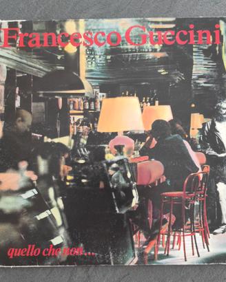 LP VINILE ORIGINALE FRANCESCO GUCCINI