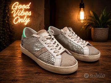 Scarpe DATE argentate