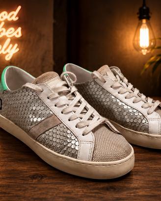 Scarpe DATE argentate