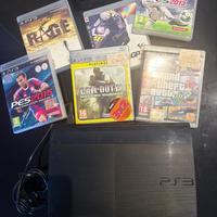 PlayStation 3 + 6 giochi