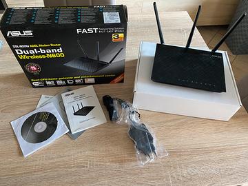 Modem Router Asus DSL-N55U Dual band N600