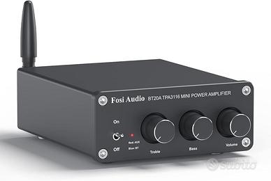 Fosi Audio BT20A Amplificatore Bluetooth 5.0