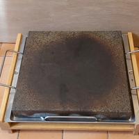 Piastra in pietra lavica(o pietra ollare)