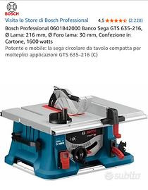 Banco sega bosch GTS 635-216