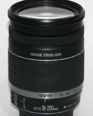 Obiettivo Canon 18-200 EF-S