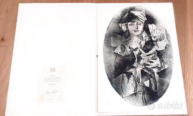 Kodra Ibrahim – Madonna con Bambino - Acquaforte