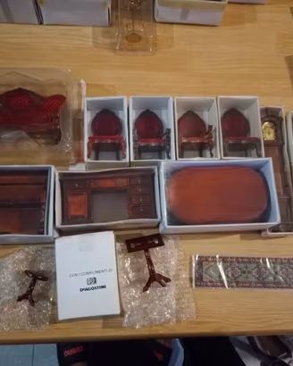 collezione mobili completa deagostini scala 1.12 