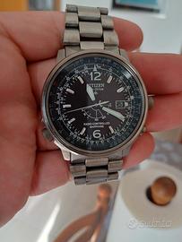 citizen radiocontrollato titanio 