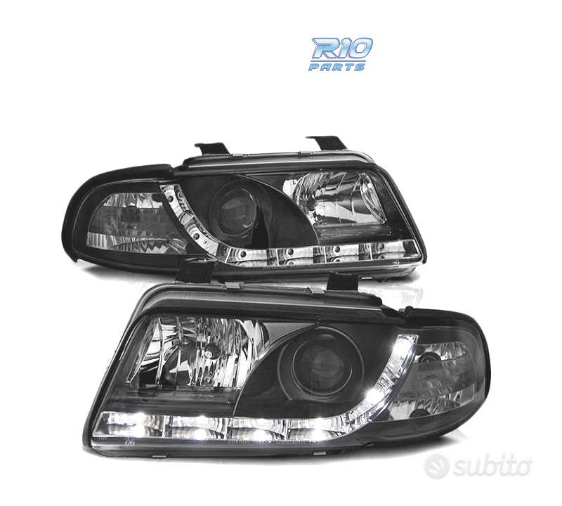 Subito - RICAMBI DIECI - FARI AUDI A4 B5 99-00 DAYLIGHT NERI ...