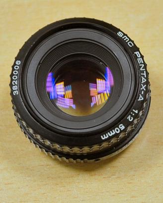 Pentax (Asahi) 50 mm f/2 SMC A - SMC 50mm F/1.4