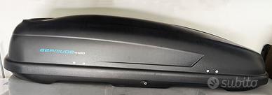 Box da tetto Norauto con 2 modelli di barre