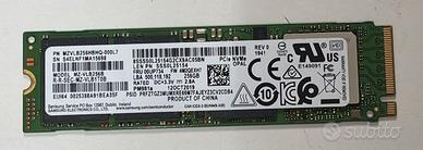 SSD Samsung 256GB NVMe M.2 PM981a