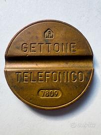 RARO Gettone Telefonico 7809 (CMM)