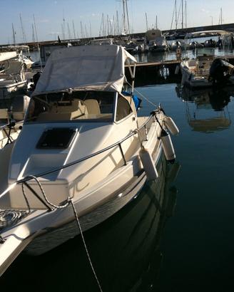 BARCA SESSA 20' A MOTORE SEMICABINATA MT 6