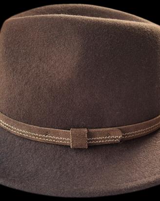 Cappello uomo in feltro di lana idrorepellente 