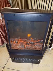 Caminetto elettrico a pavimento