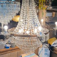 lampadario stile impero grande 