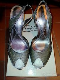 sandali Zara  luccicanti n 38 