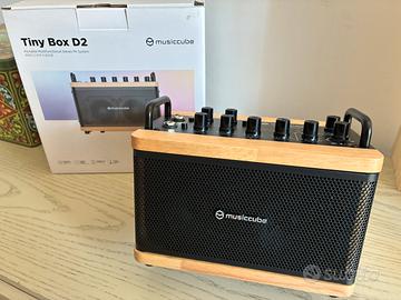 Musiccube PA sistema portatile Tiny box D2