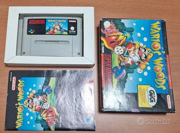 Cartuccia Mario's Woods Super Nintendo