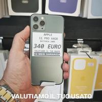 IPHONE 11 PRO 64GB batteria 100%