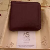 Porta DVD in pelle 