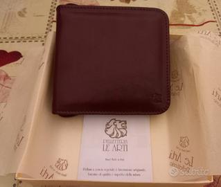 Porta DVD in pelle 