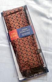 Sciarpa Double Face Seta e Lambswool NUOVA