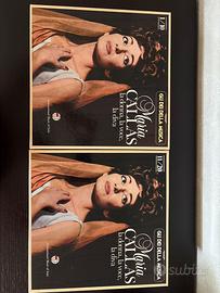 Raccolta di 20 dischi in vinile di Maria Callas