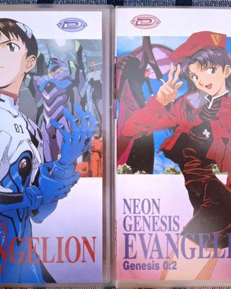 Vhs Neon Genesis Evangelion, Vol 1/2 con libretti