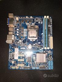 COMBO MOTHERBOARD CPU RAM MASTERIZZATORE SD READER