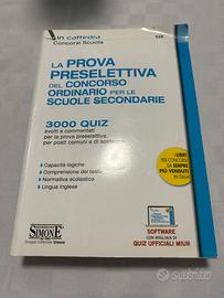 La prova preselettiva del concorso ordinario