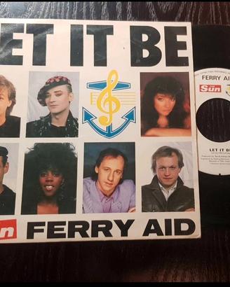 Vinile  45 Giri: Ferry Aid - Let It Be 1987 Raro