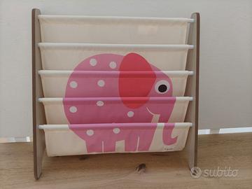 Libreria Montessori 3 Sprouts Elefante rosa