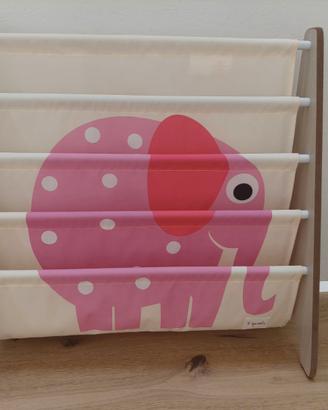 Libreria Montessori 3 Sprouts Elefante rosa