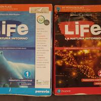 Libri di scienze prima e seconda media Life