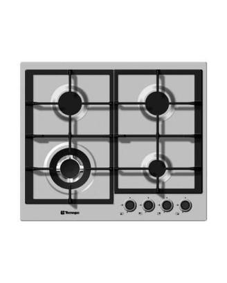 Piano cottura Acciaio inox 4 Fuochi gas