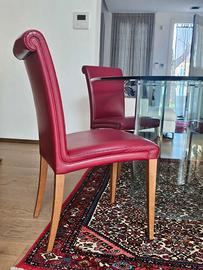 Sedie originali poltrona Frau modello Vittoria