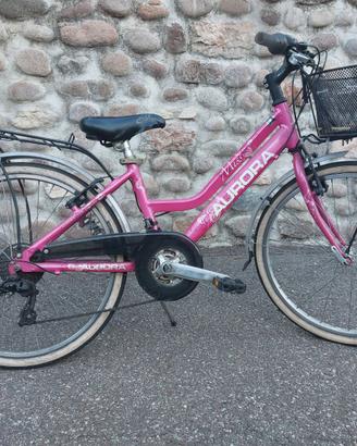 Bici bimba ragazza 24 pollici in alluminio
