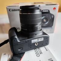 Canon 4000D con obbiettivo 18-55 3,5-5,6