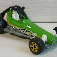 Dune Buggy - green, silver base - Matchbox 2006