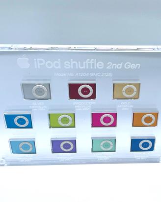 espositore plexiglas Ipod shuffle 2nd Gen