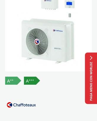 POMPA DI CALORE ARIA/ACQUA CHAFFOTEAUX ARIANEXT LI