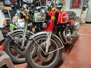 2 moto HONDA 350 Four