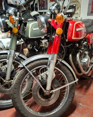 2 moto HONDA 350 Four